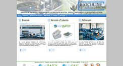 Desktop Screenshot of batchline.es